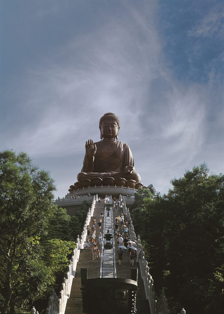 宝莲禅寺及天坛大佛图片6