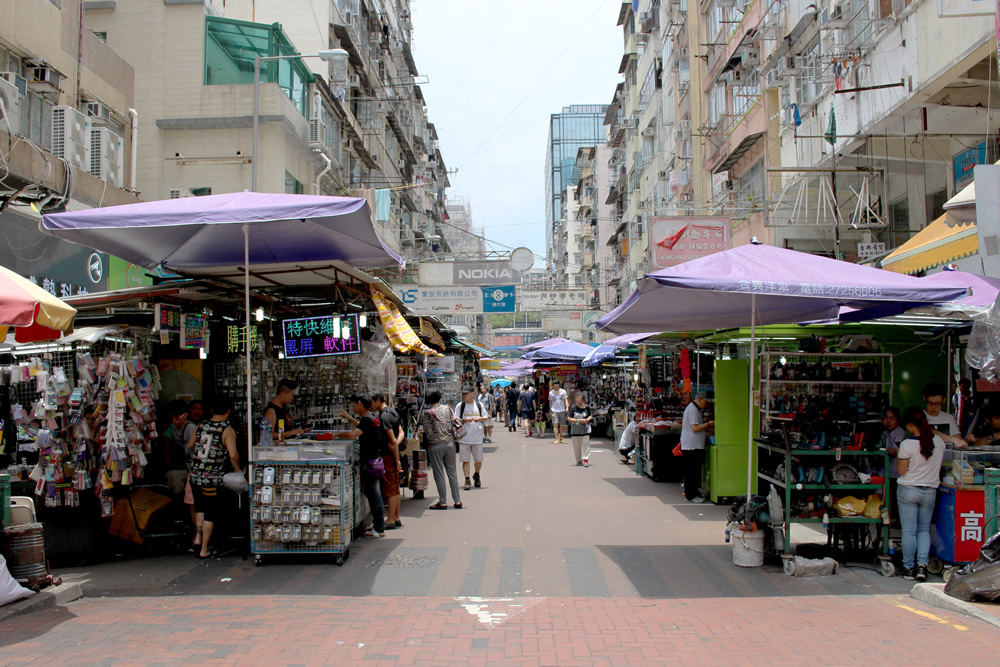 鴨寮街跳蚤市場圖片