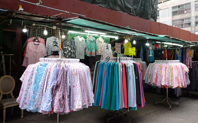 Hawker Stalls on Marble Road